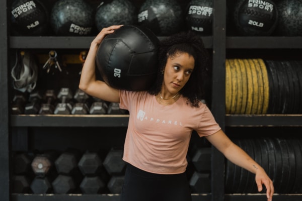 The Everyday PR Crop Peachy Pink