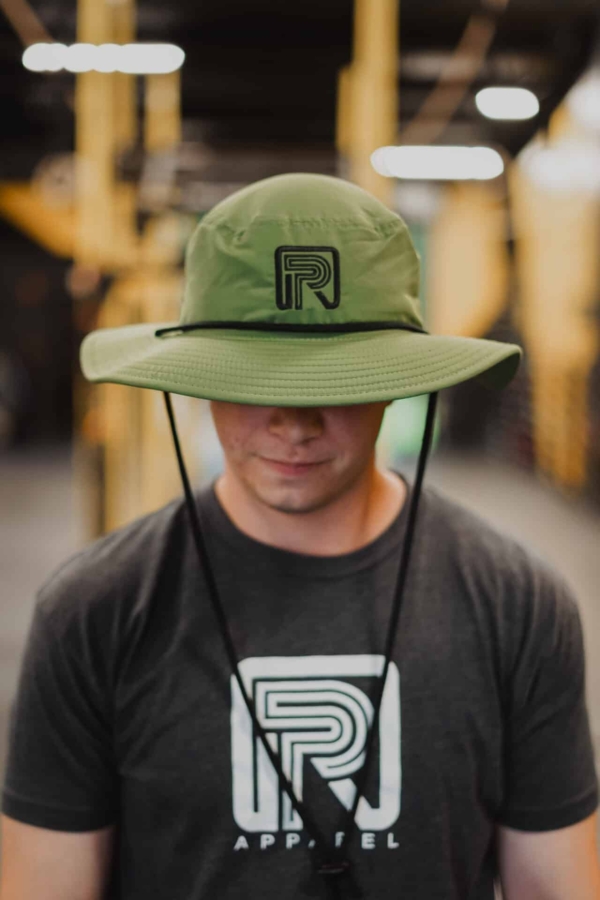 PR Apparel Boonie Hat Avocado Green/Black