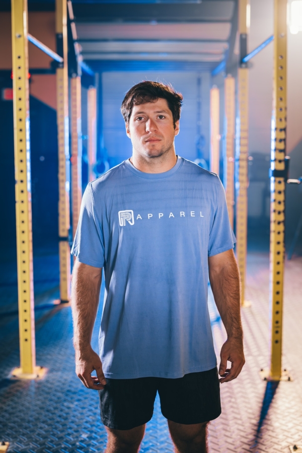 PR Apparel Dri Fit Performance Tee Carolina Blue