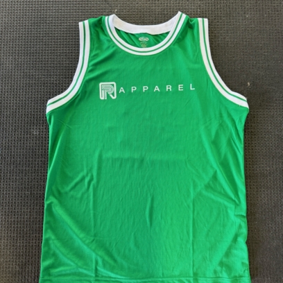 PR Apparel Jersey Green Front
