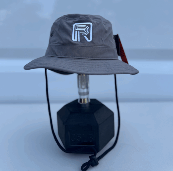 Short Brim Boonie Hat Grey