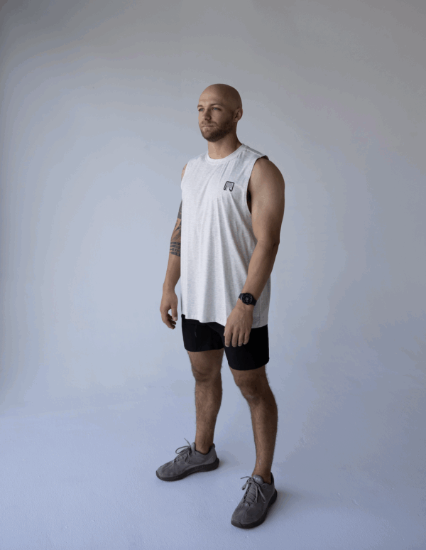 The Daily Trainer Muscle Tank PRformance Cotton Fabric 1